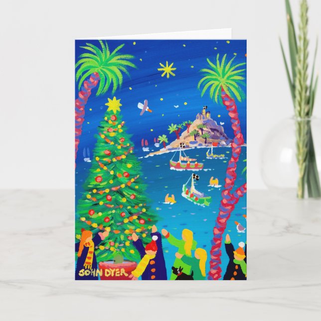 Art Card: Mounts Bay Christmas Holiday Card (Front)