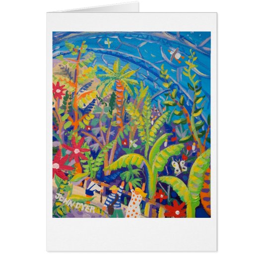 Art Card: Rainforest. Eden Project Cards (Front)
