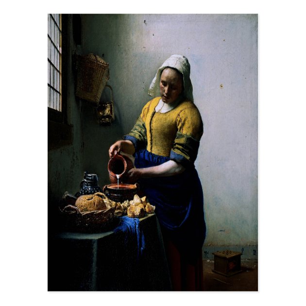 Art Card The Kitchen Maid By Johannes Vermeer Zazzle Com   Art Card The Kitchen Maid By Johannes Vermeer Rd136293873d34ccb8dc3fba364751a85 Vgbaq 8byvr 630 