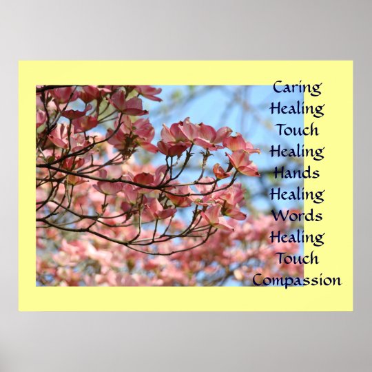 art-caring-healing-touch-hands-word-prints-framed-zazzle