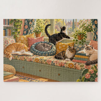 art cats 1000-piece puzzle