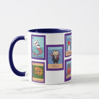 Art Cats Loteria Mug