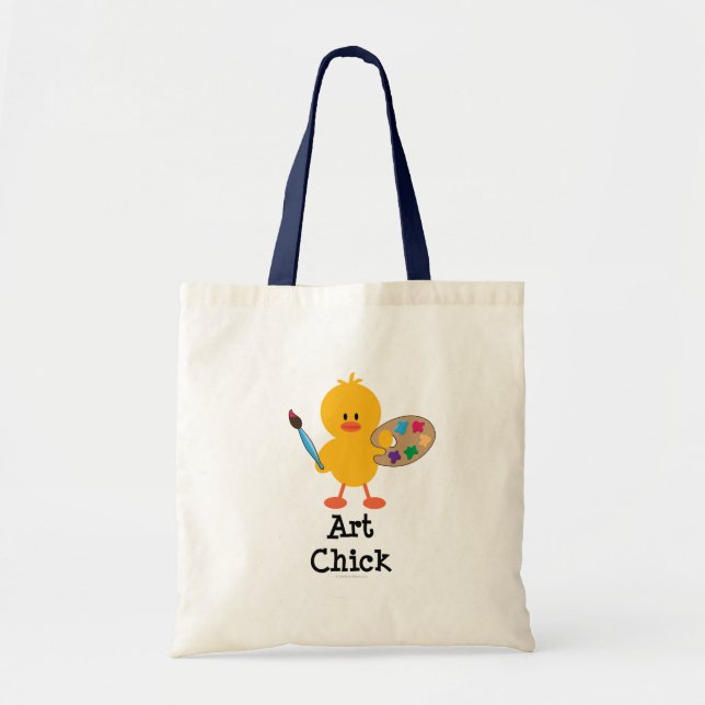 Art Chick Tote Bag (Front)