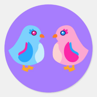 Art Chicks Classic Round Sticker