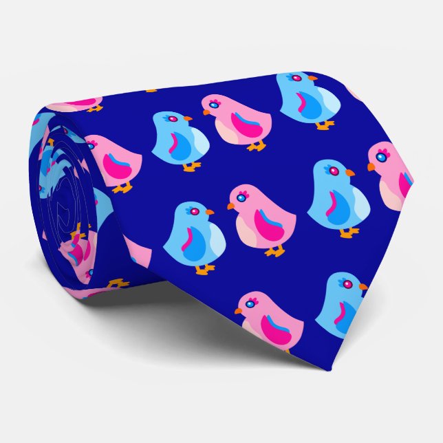 Art Chicks Neck Tie (Rolled)