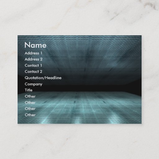 Customizable business business card
