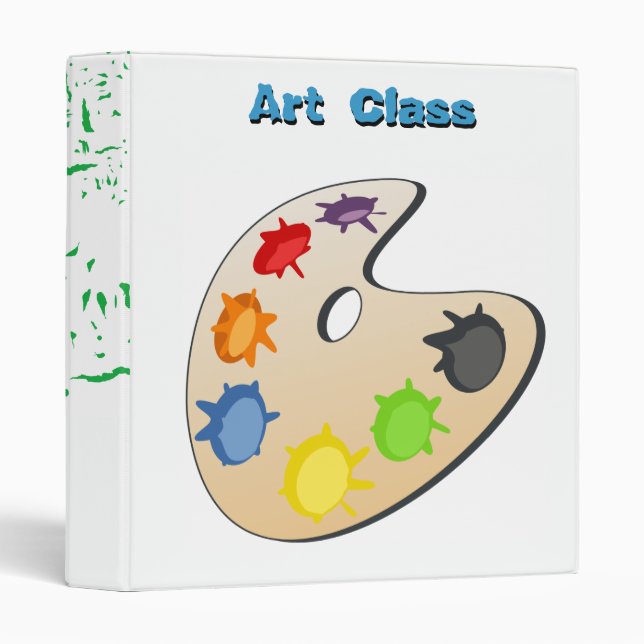 Art Class Binder (Front/Spine)