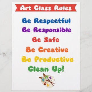 ART Class Rules (in Colors) - Letterhead