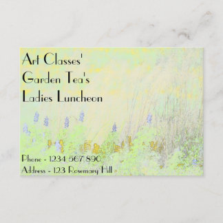 Art Classes Ladies Luncheon Garden Tea's Invitation