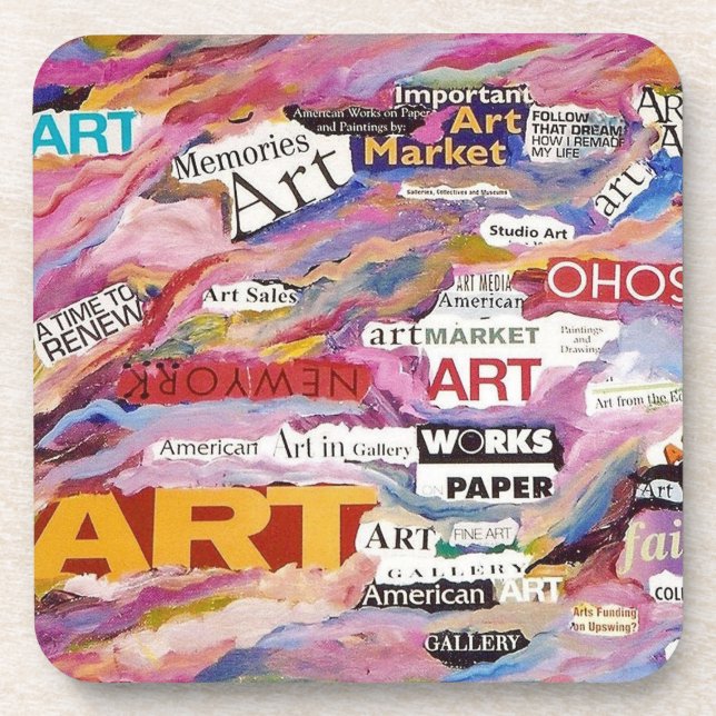 Art coaster set (Front)