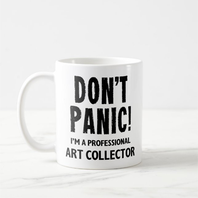 Art Collector Coffee Mug (Left)