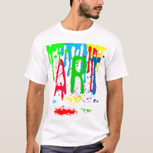 ART colorful paint funny T-Shirt