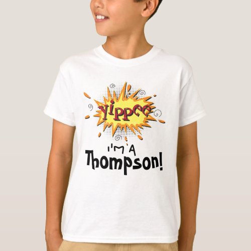 Art Comic Book Yippee Adoption Day Party Tee