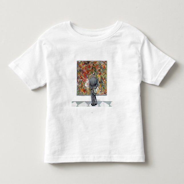 Art Connoisseur by Norman Rockwell Toddler T-shirt (Front)