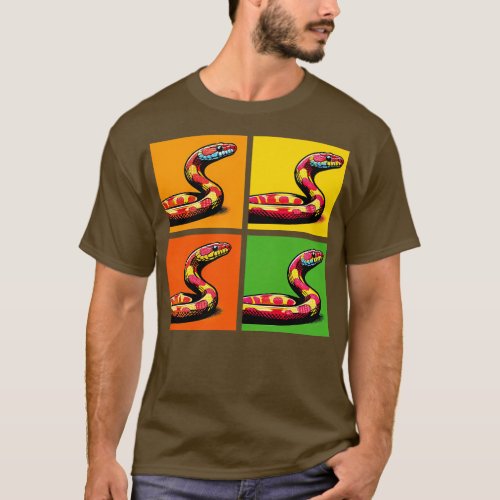 Art Corn Snake Exotic Snake 1 T_Shirt