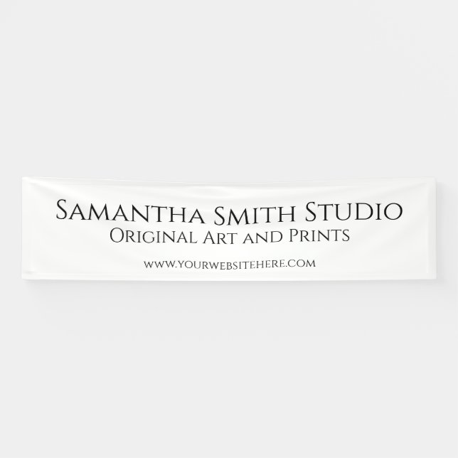 Art Craft Fair Tent Banner Custom Booth Valence (Horizontal)