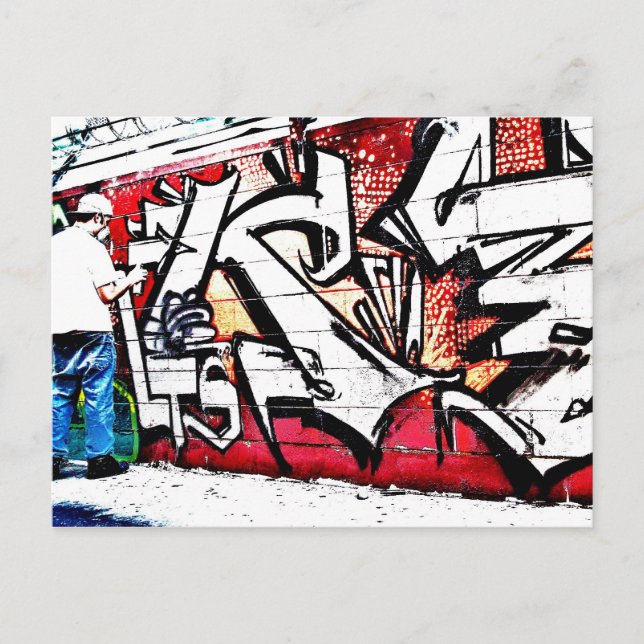 Art Crime II -Postcard Postcard (Front)