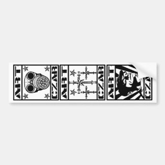 Art Czar - 3 way Bumper Sticker #1