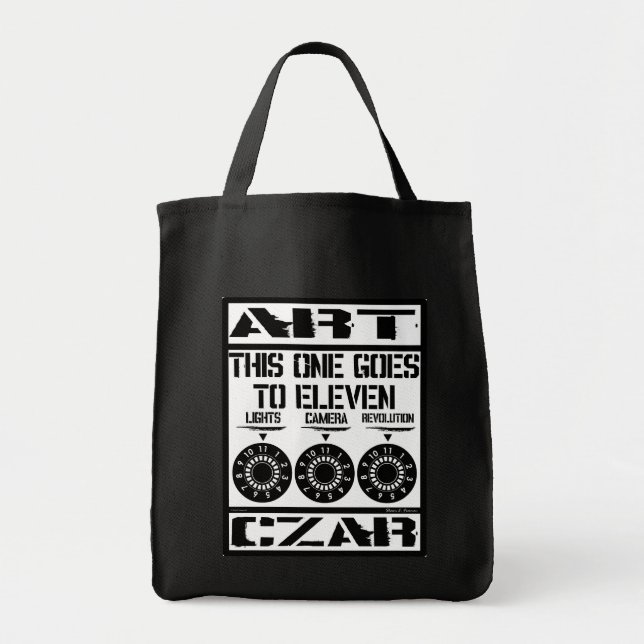 Art Czar Grocery / Tote Bag - This One Goes to 11 (Front)