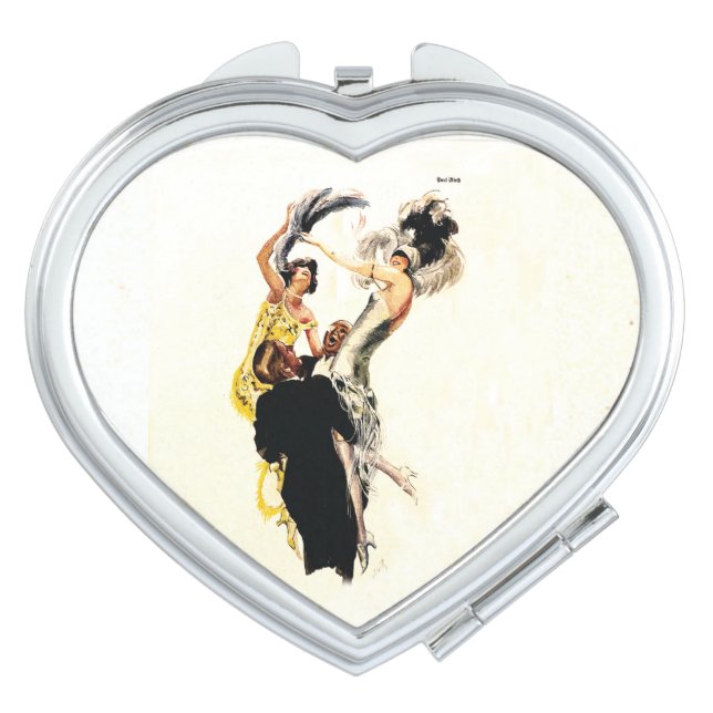 Art Deco 1920s Jazz Age Vanity Mirror (Front)