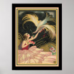 Art Deco 1931 Chiostri Print<br><div class="desc">Unique,  old style colors,  make this Chiostri Art Deco  print (ca. 1931) a nostalagic,  eye-catching,  piece of Artwork. 12x16. May be available in other sizes.</div>