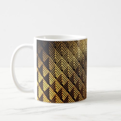 Art Deco 3D Fashion Background Coffee Mug