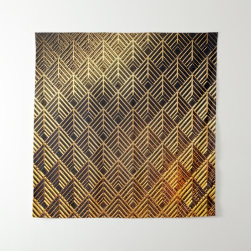 Art Deco 3D Fashion Background Tapestry