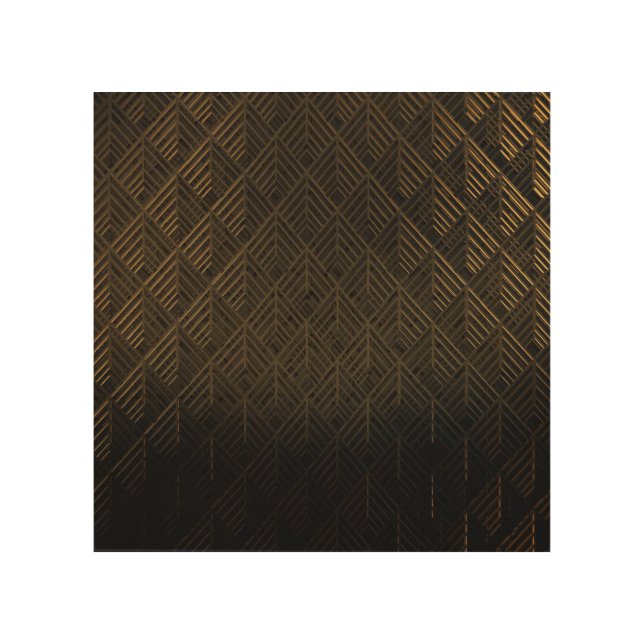 Art Deco 3D Illustration Background (Front)