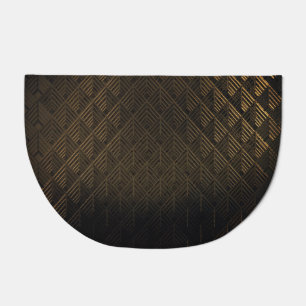 Art Deco 3D Illustration Background Doormat