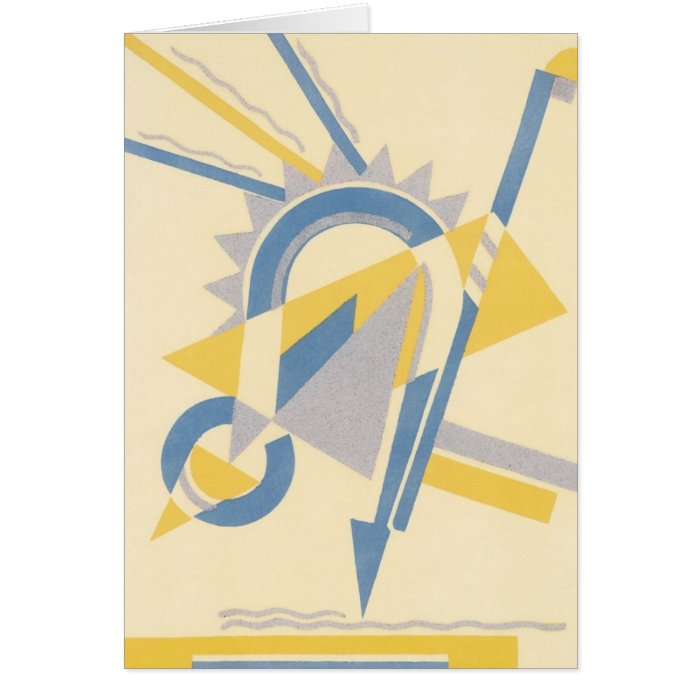 Art Deco Abstract  (45) Card