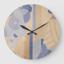 Art Deco Abstract Clock