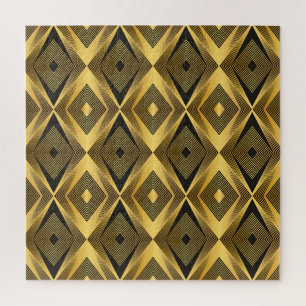 Art Deco: Abstract Geometric Background Jigsaw Puzzle