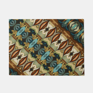 Art Deco Abstract kisses Doormat