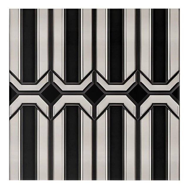 Art Deco Acrylic Wall Art (Front)