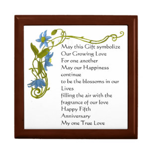 Art Deco Anniversary Gift Box