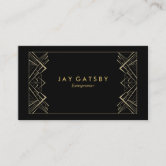 Art Deco Business Cards | Zazzle