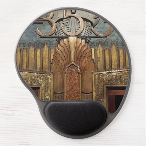 art deco art nouveau vintageoriginalelevatord gel mouse pad