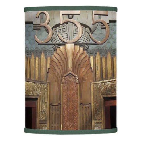 art deco art nouveau vintageoriginalelevatord lamp shade