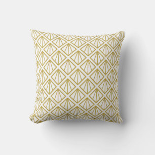 Art deco background. art, deco, pattern, vintage, throw pillow