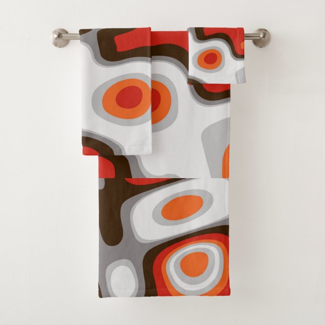 Art Deco Bath Towel Set (Insitu)