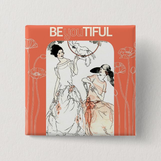 Art Deco - Beautiful Button (Front)