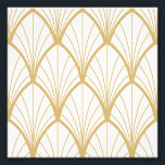 art deco, beautiful,fan pattern, gold,white,vintag photo print<br><div class="desc">art deco,  beautiful, fan pattern,  gold, white, vintage, 1920 era,  elegant, chic, vintage</div>