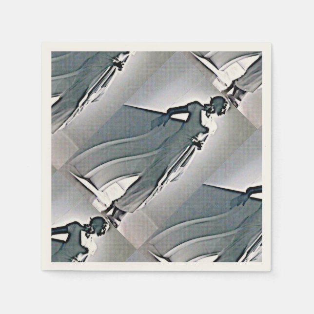 art-deco  beauty napkins (Front)