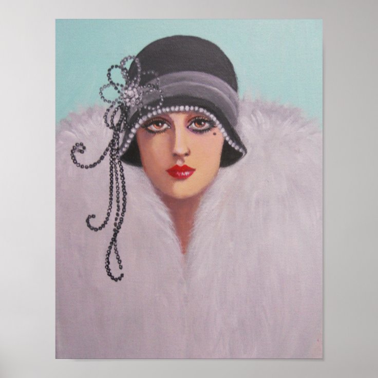 Art Deco Beauty, Poster | Zazzle