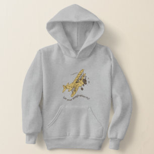 Art Deco Bi-planes - let your imagination fly. Hoodie