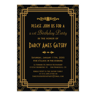 1920S Birthday Party Invitations 8