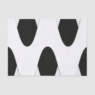 Art Deco Black and White Tissue Paper