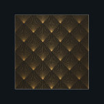 Art Deco: Black Gold Elegance.<br><div class="desc">Art Deco Pattern. Seamless black and gold background. Metallic shells or scales lace ornament. Minimalistic geometric design. Vintage lines. 1920-30s motifs. Luxury vintage illustration Rediscover Art Deco opulence with black and gold motifs in seamless decor. Art Deco lines unfold, timeless patterns of gold. twenties, roaring, deco, illustration, background, pattern, texture,...</div>