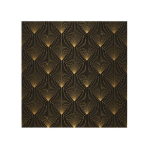 Art Deco: Black Gold Elegance.