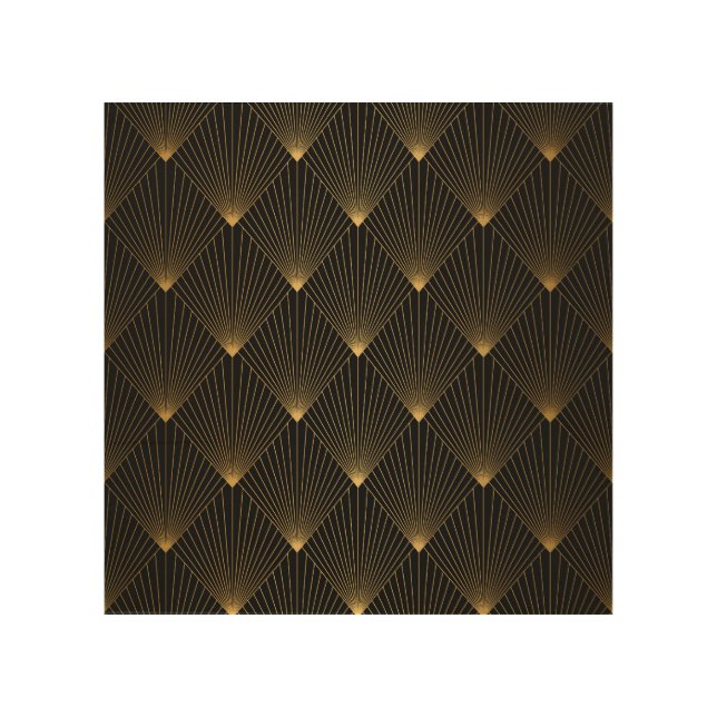 Art Deco: Black Gold Elegance. (Front)